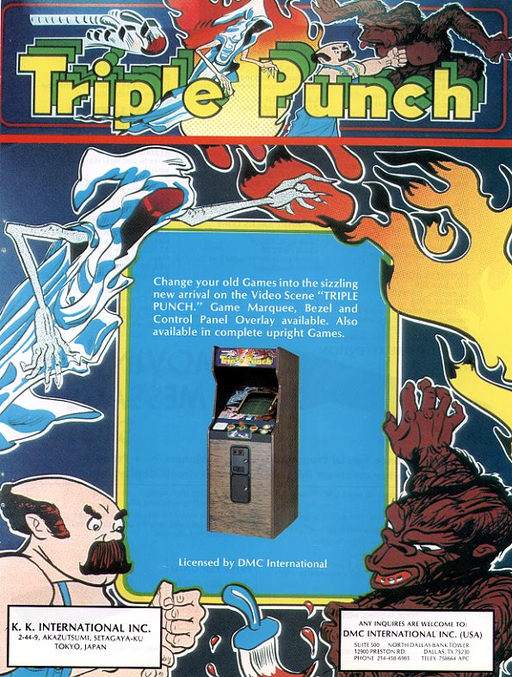 Triple Punch (set 2) Arcade Game Cover